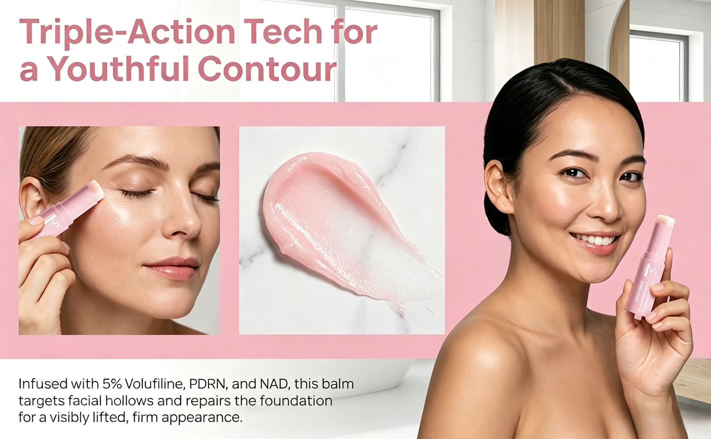 LOVILDS™ Pink Collagen Volume Multi Balm