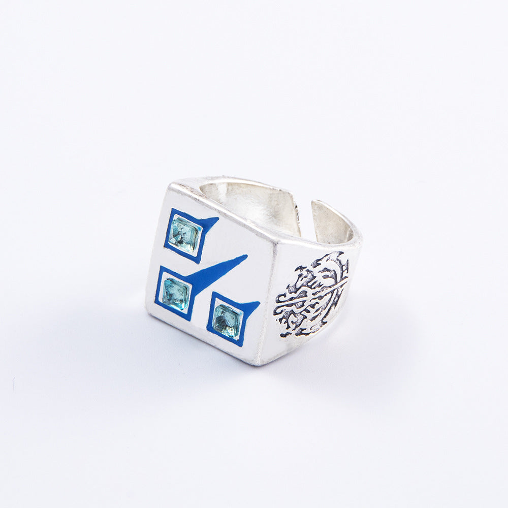 Anime Merchandise OVERLORD King of the Undead Ainz Ooal Gown Style Ring Ultra Rare Item Meteor Ring