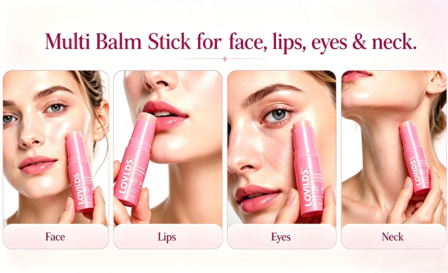 LOVILDS™ Pink Collagen Volume Multi Balm